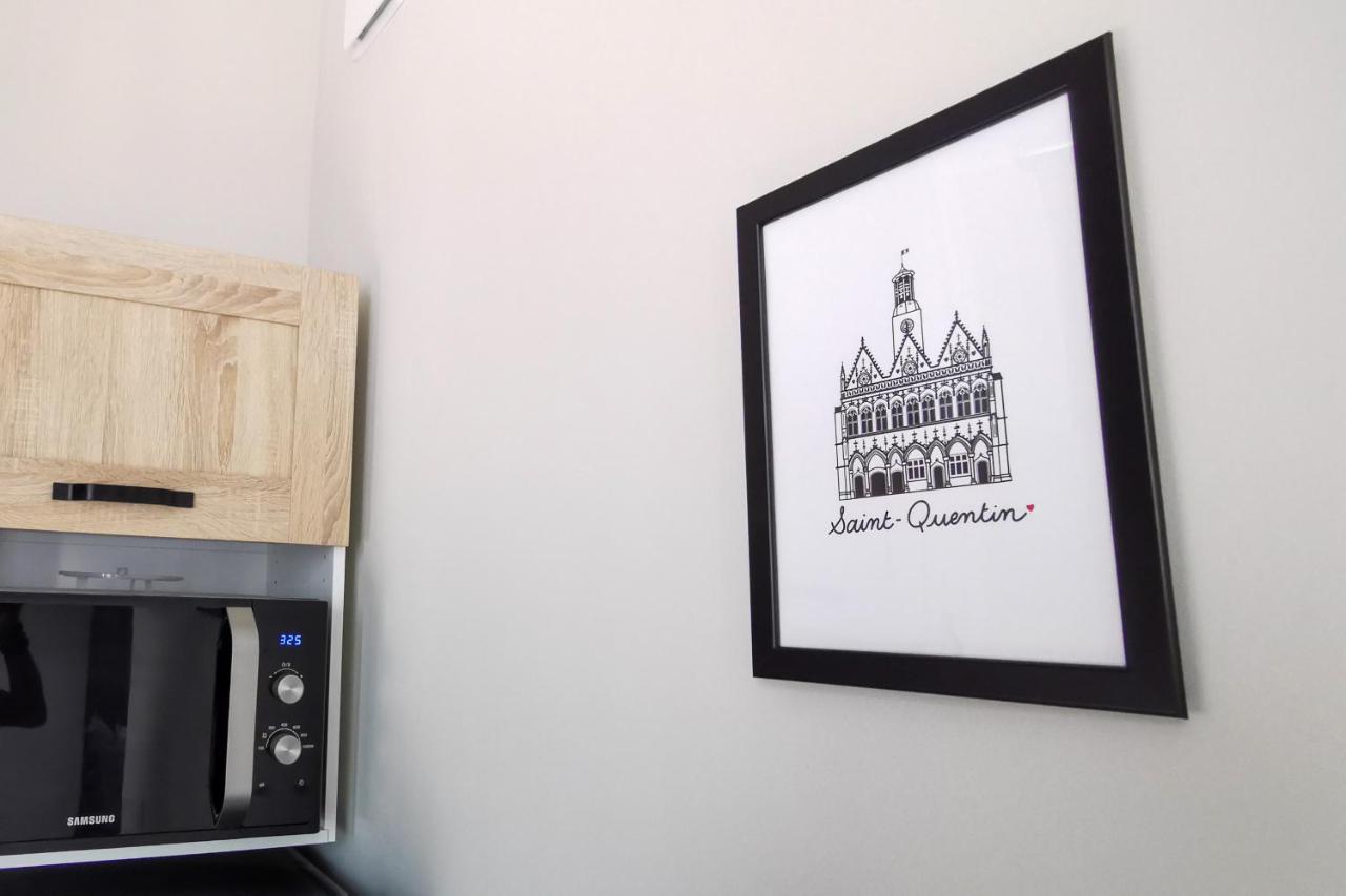 Les Appartements De La Nef D'Or Saint-Quentin  Bagian luar foto