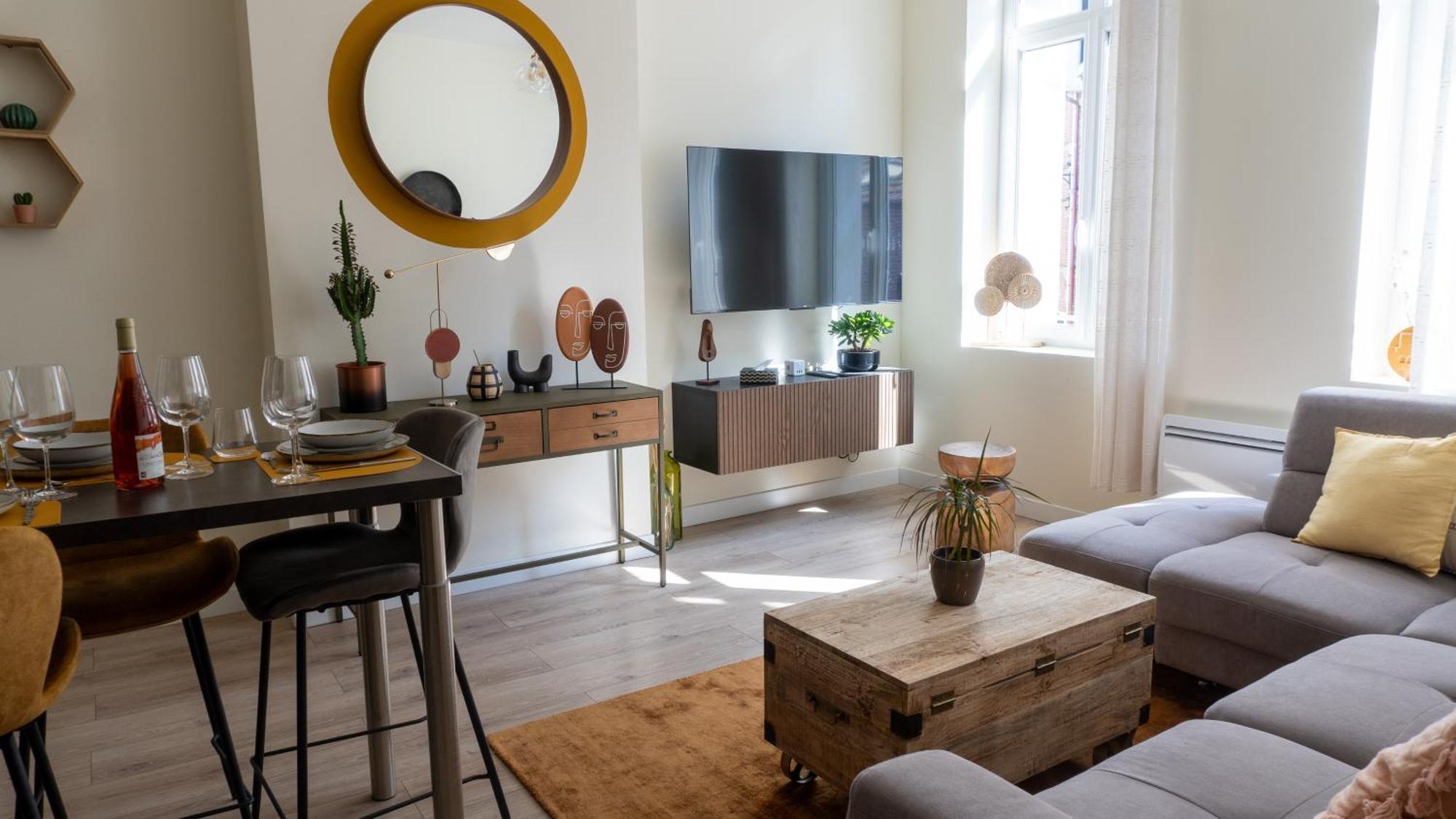 Les Appartements De La Nef D'Or Saint-Quentin  Bagian luar foto